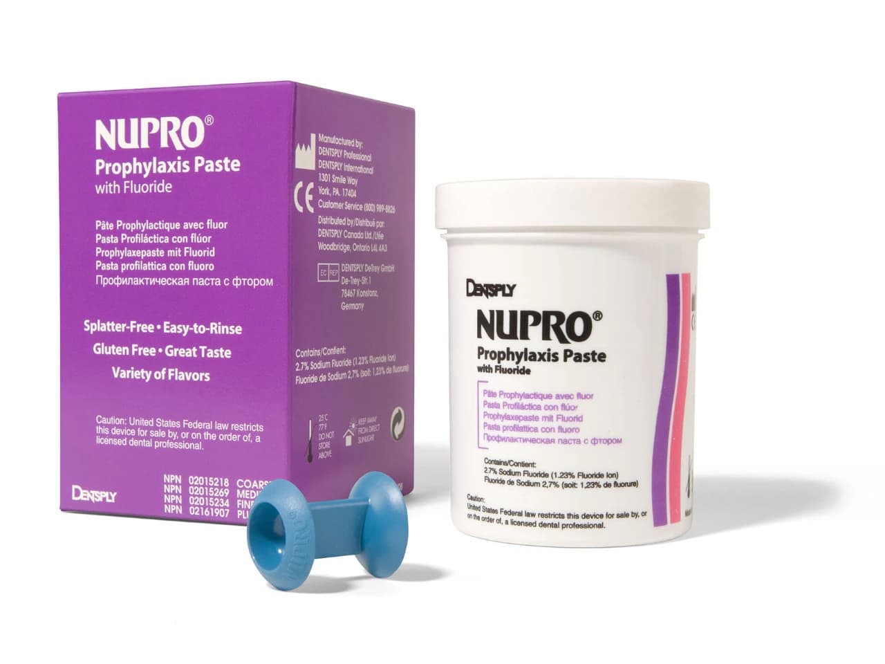 NUPRO® Prophy Paste with Fluoride, Coarse Grit, Cherry Blast, 12 oz Jar, 801171 thumbnail 14