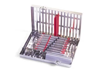 Hu-Friedy IMS Signature Series Cassette, 8-Instrument, Small, Purple, with Accessory Area, 1/Pk, IM5086 thumbnail 3