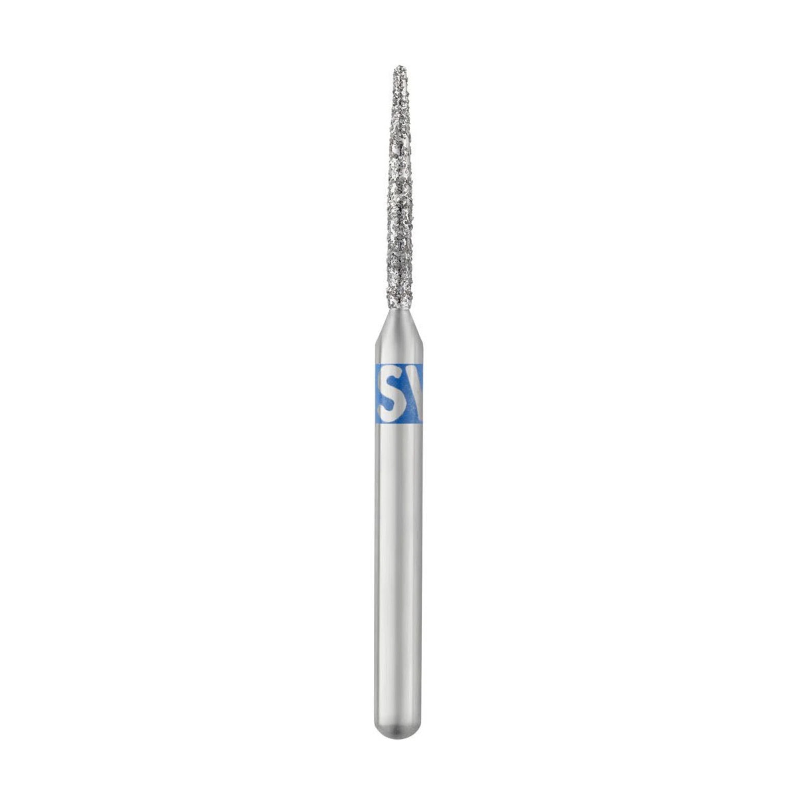 SS White Revelation Diamond Bur 862-010M, Medium Grit, Flame Shape, Friction Grip, 5/Pk thumbnail 2