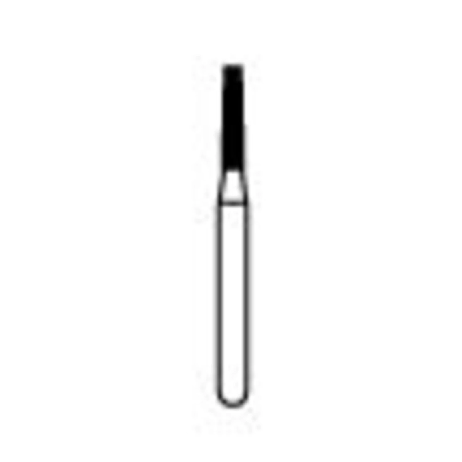 NTI Diamond Bur, FG, Taper Flat End, #C846, 1.2 mm, Coarse, Green, 5/Pk, C846-012 thumbnail 3