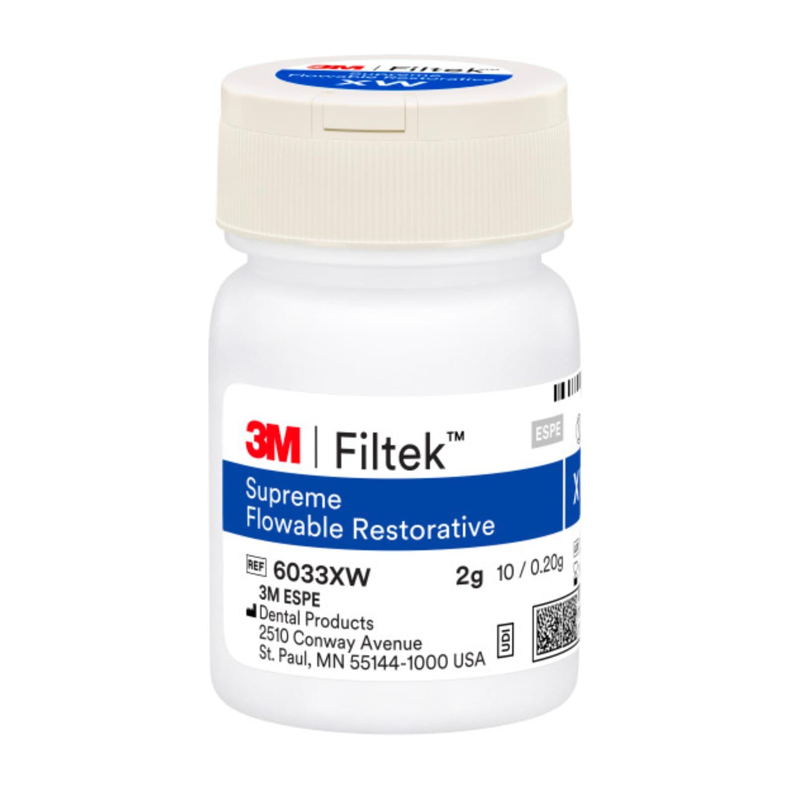 Filtek Supreme Ultra Flowable Restorative, X-White, 0.2 g Capsules, 20/Pk, 6033XW thumbnail 8