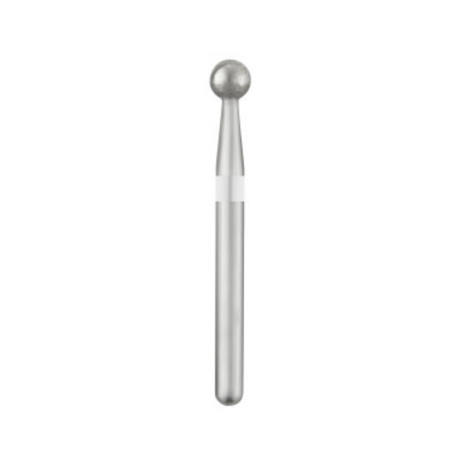 SS White Piranha Diamond Bur 801-023UF, Round, Ultra Fine Grit, Friction Grip, Single-Patient-Use, 25/Pk thumbnail 2