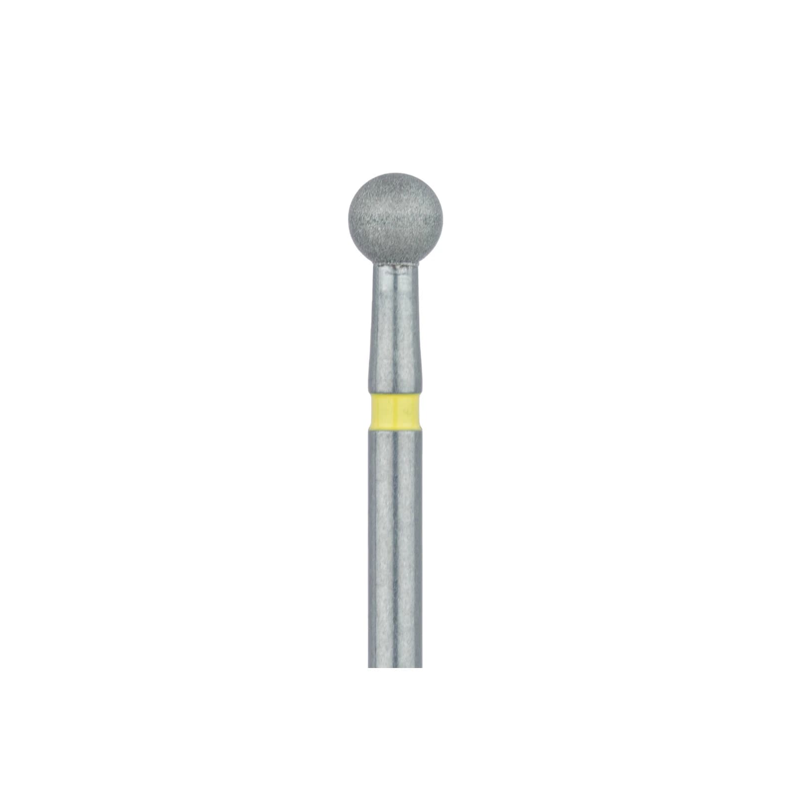 Meisinger 801C-027-FG Diamond Bur, Round, 2.7mm, X-Fine Grit, Friction Grip, 5/Pk thumbnail 3
