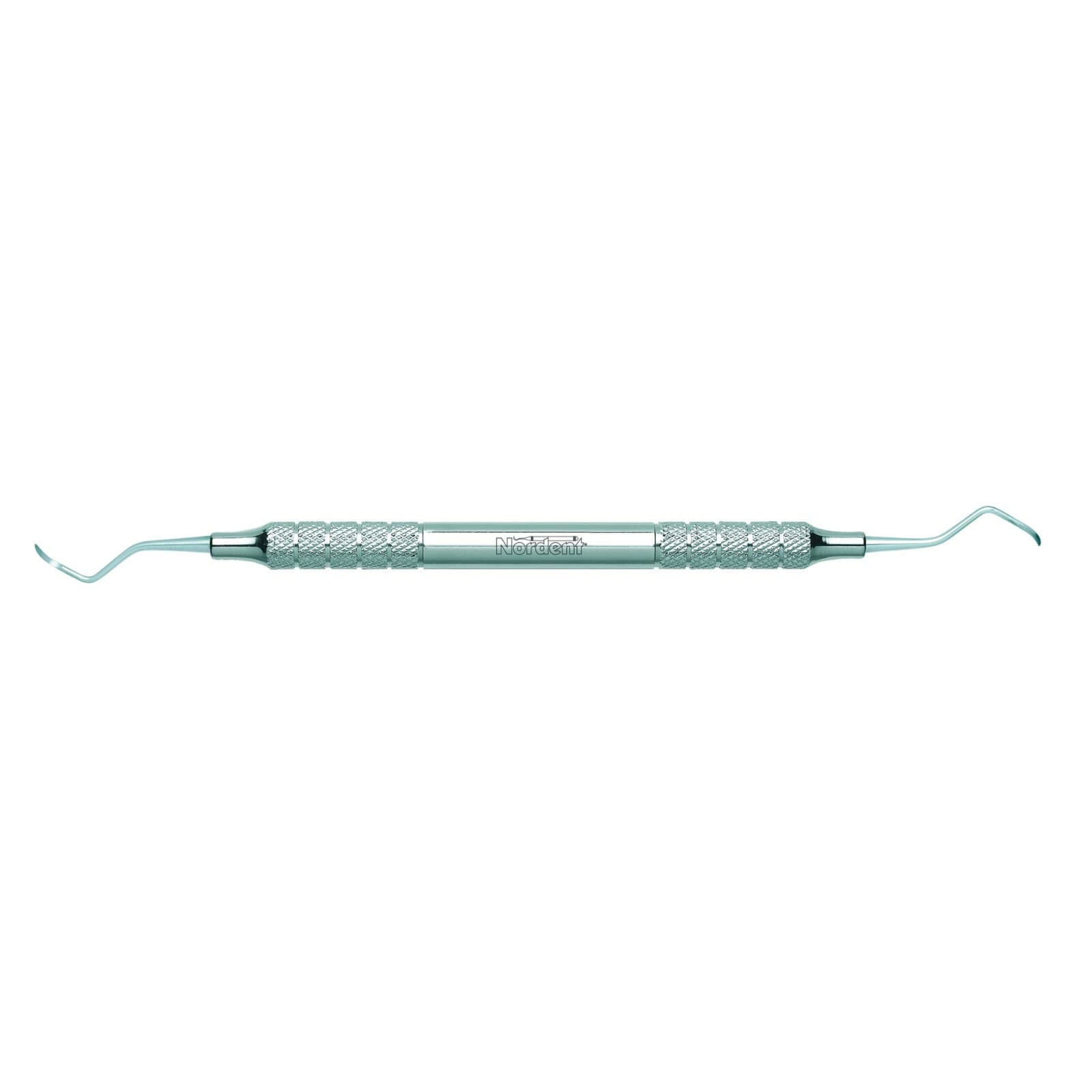 Nordent Universal Curette #13S/14S McCall, Double End, Standard Handle, Stainless Steel, RSCM13S-14S - Universal Curette – # 13S/14S McCall, Double End - Standard Handle - Image 1