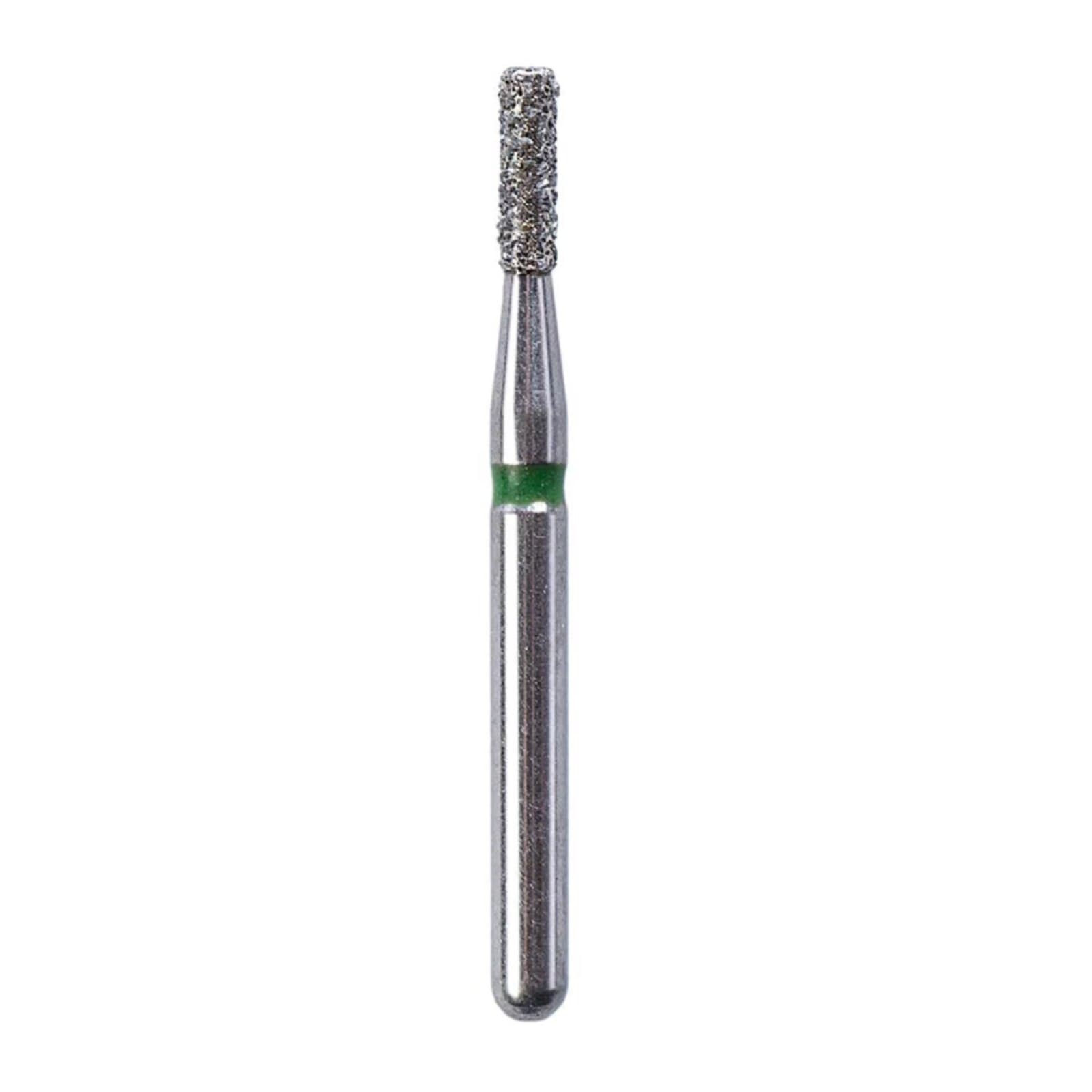 Kerr SimpliCut Sterile Single-Use Diamond Bur, Flat End Cylinder, Coarse Grit, Friction Grip, 25/Pkg, C835-012-D thumbnail 2