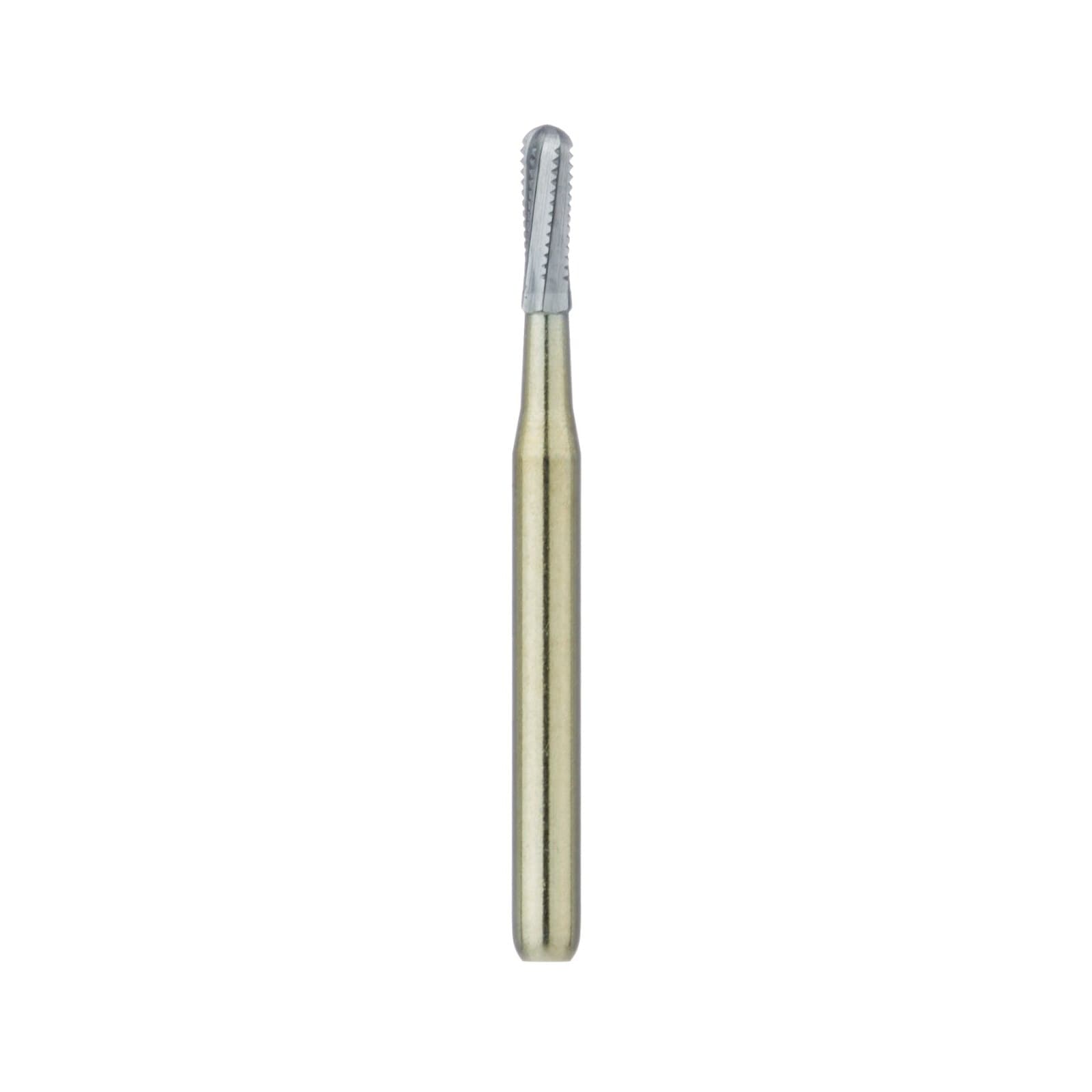 Meisinger Crown Cutting Carbide Bur HM G37RS FG, Tungsten Carbide Cylinder Round End, 1.2mm Head, 5/Pk, HMG37RS-012 thumbnail 2