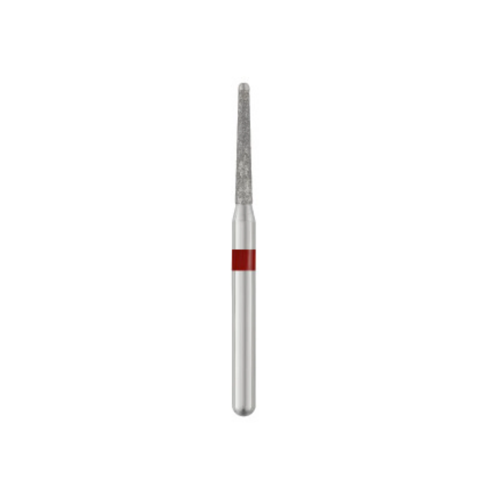 SS White Piranha Diamond Bur 851-012F, Fine Grit, Safe End Taper, Friction Grip, Single-Use, 25/Pk - Piranha Diamond 851-012F 25/Pk - Image 1