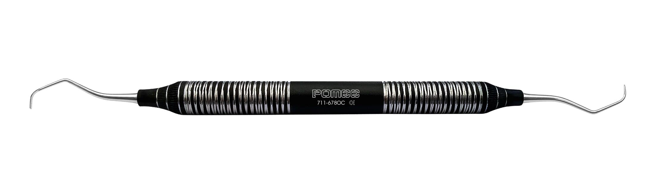 Pomee USA Gracey Curette #7/8, Hollow Handle 9.5mm, Ultra-Lite Onyx thumbnail 2