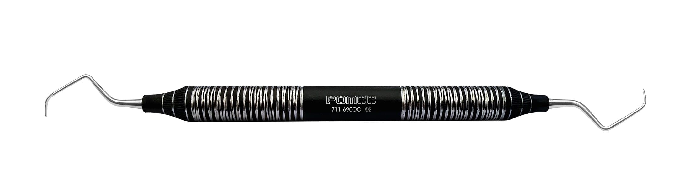 Pomee USA Gracey Curette #9/10, Hollow Handle 9.5mm, Ultra-Lite Onyx thumbnail 2
