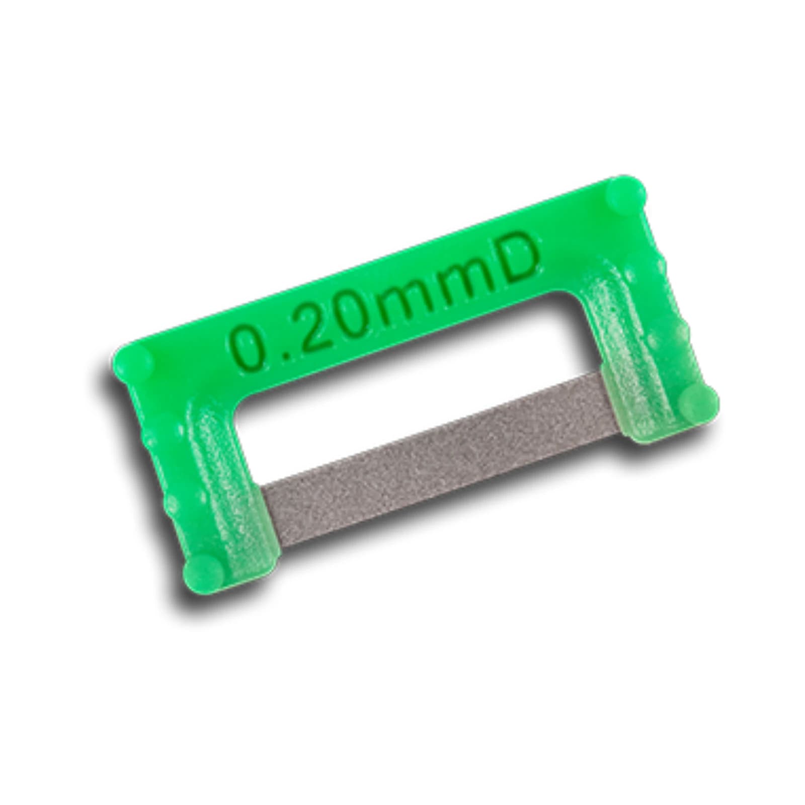 ContactEZ IPR X-Widener DS Coarse Diamond Strip, Large, Green, Double-Sided, 0.20mm Thickness, 32/Pk, 32632 thumbnail 2