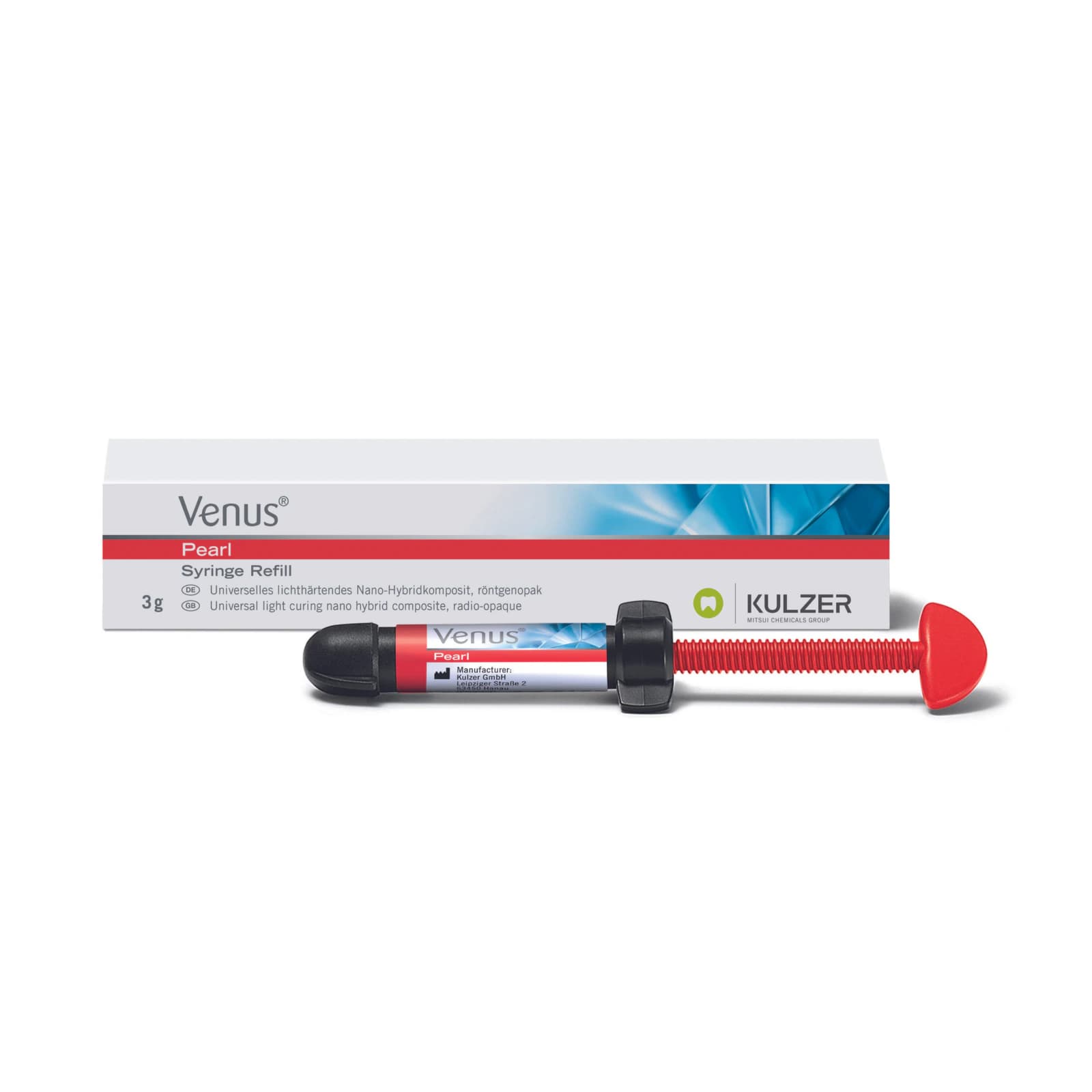 Kulzer Venus Pearl Nanohybrid Composite Syringe Refill, Shade A1, 3 g, 66048175 thumbnail 14