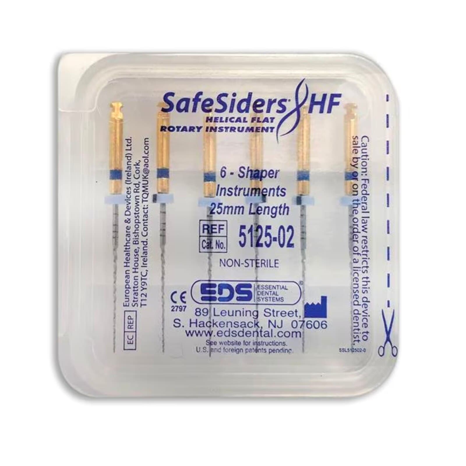 SafeSider HF Shaper 25mm Rotary Endodontic Instrument, Size #30, 0.02 Taper, 6/Pk, 5125-02 thumbnail 3