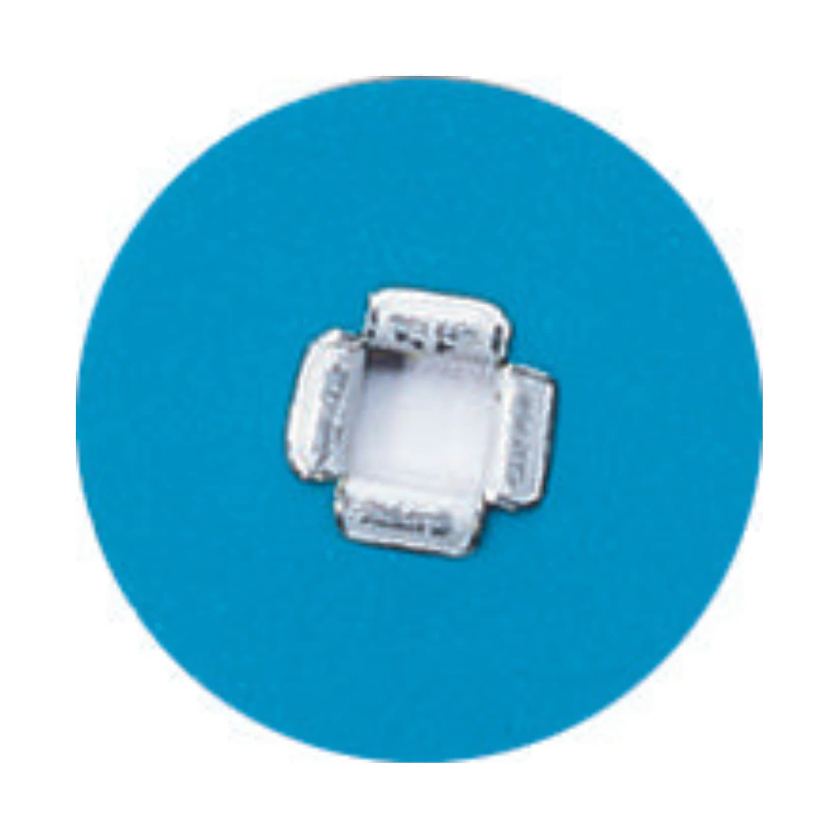 3M Sof-Lex Contouring and Polishing Discs, Square Eyelet Center, 5/8" (0.625"), Fine, Medium Blue, 100/Pk, 1958F thumbnail 8