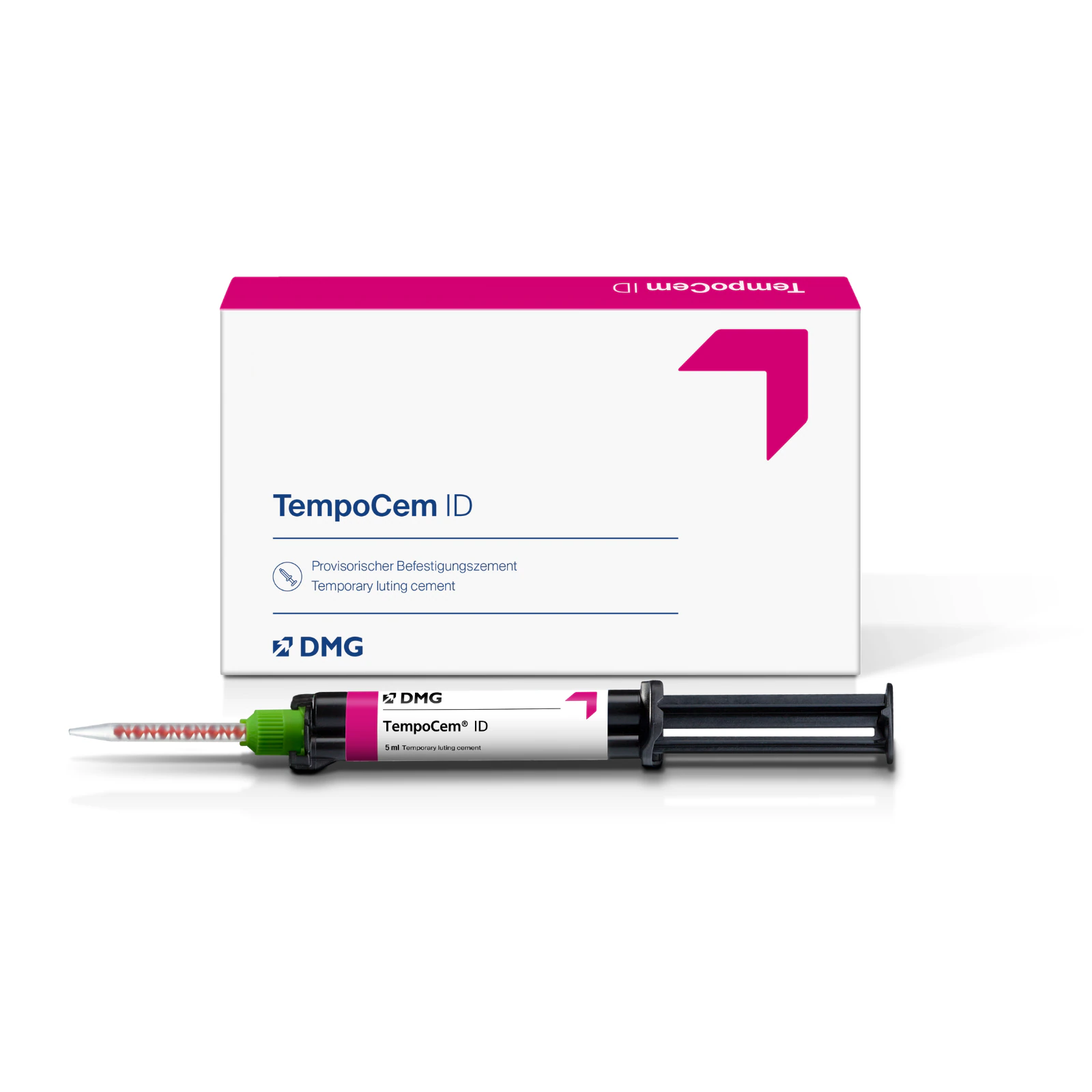 TempoCem ID Temporary Luting Cement, Translucent, Non-Eugenol, Dual-Cure, 5 mL Syringe with 10 Smartmix Tips, 213200 thumbnail 10