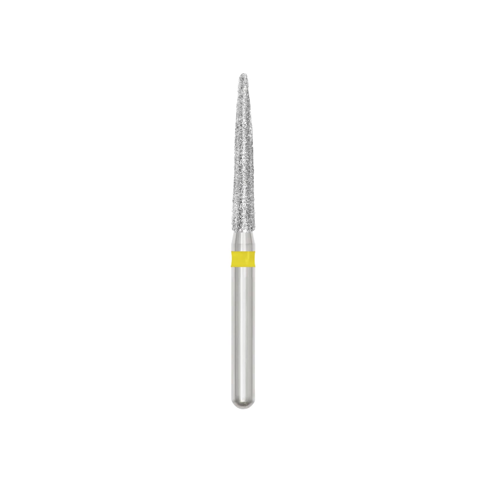 SS White Revelation Diamond Bur 859-018M, Medium Grit, Round End Cone, Friction Grip, 1.8 mm Diameter, 5/Pk - Revelation Diamond 859-018M 5/Pk - Image 1