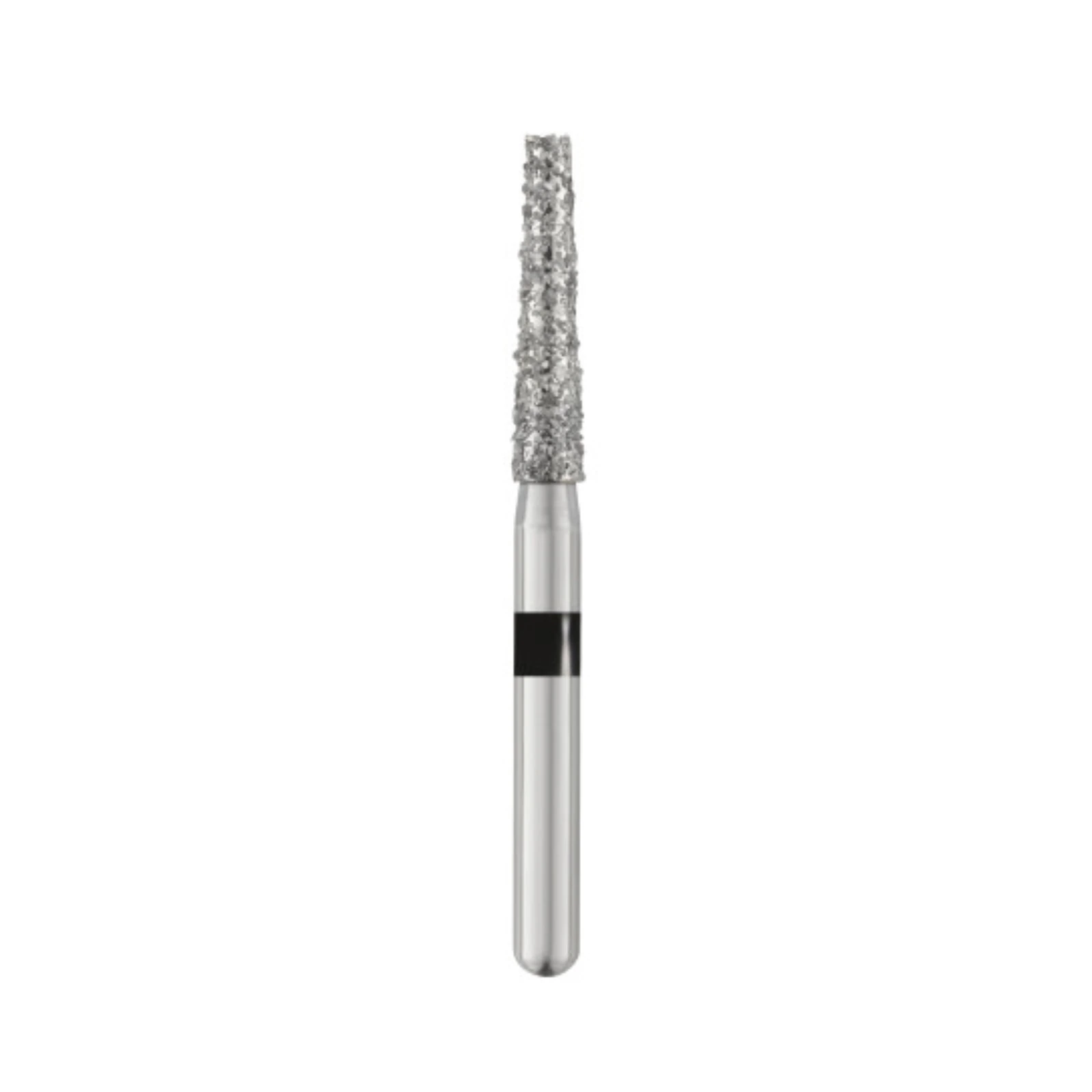 SS White Piranha Diamond Bur 847-018SC-SS, Flat End Taper, Super Coarse Grit, FG Shorter Short Shank, Single-Use, 25/Pk thumbnail 2