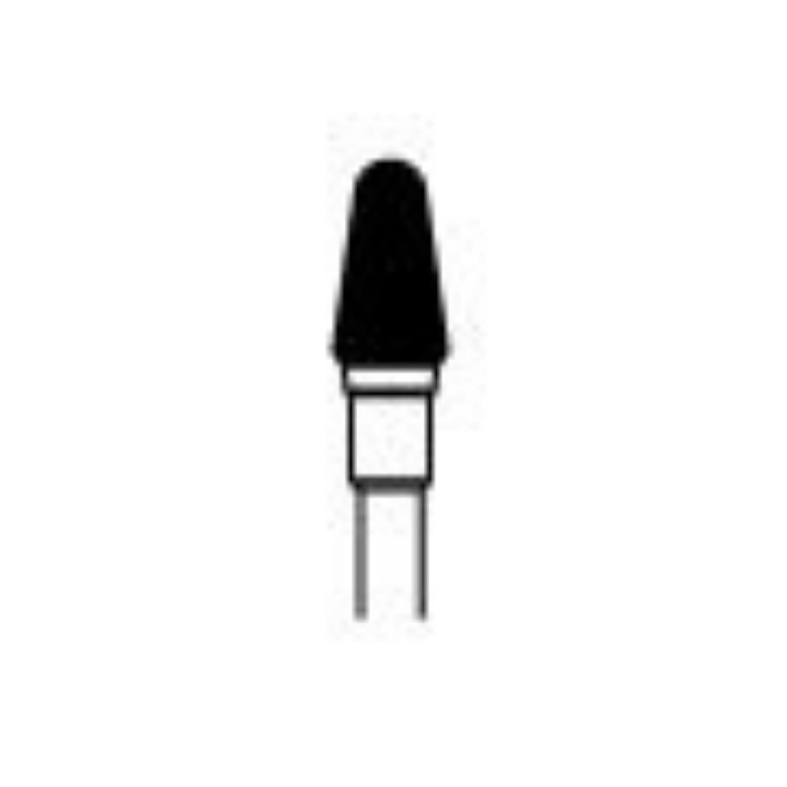 NTI Universal Cutter, Fine Cross Cut (EF), Round End Taper, HP Shank, 4.0 mm Diameter, 8 mm Head Length, UC351EF-040 thumbnail 2