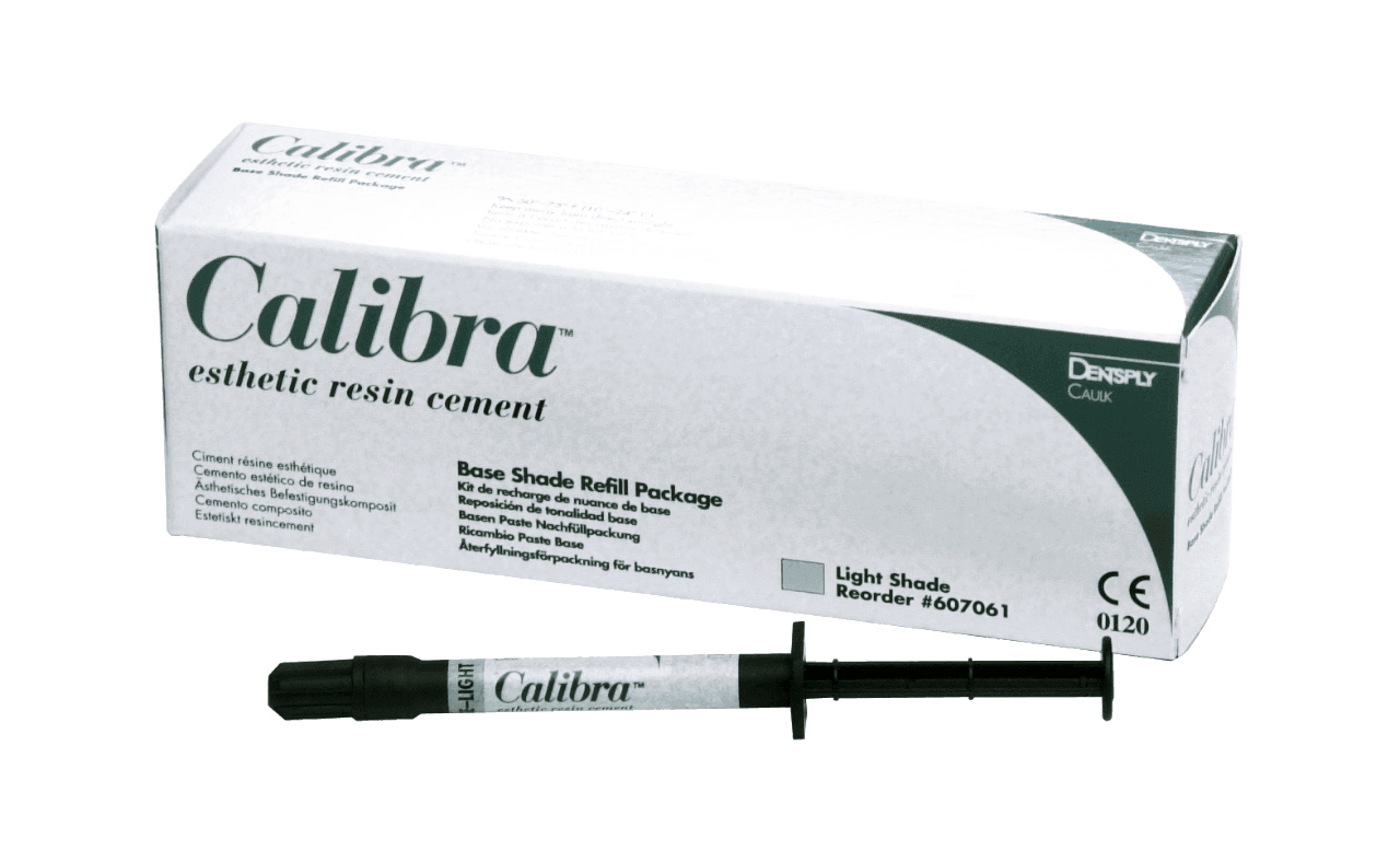 Calibra Esthetic Resin Cement, Base Refill, Dark, 2 g Syringe, 607063 thumbnail 7