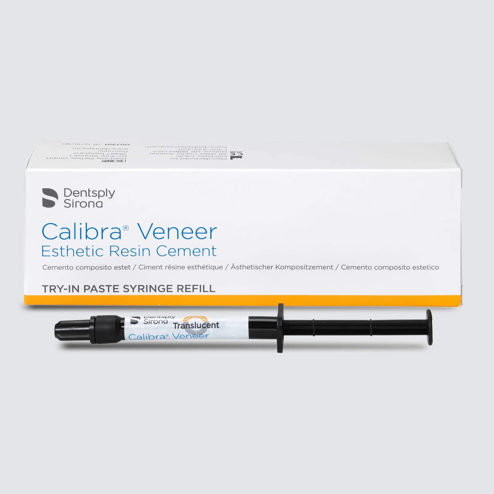 Calibra Veneer Esthetic Resin Cement Try-In Paste, Light Shade, 1.8 g Syringe, 2/Pkg, 607301 thumbnail 8