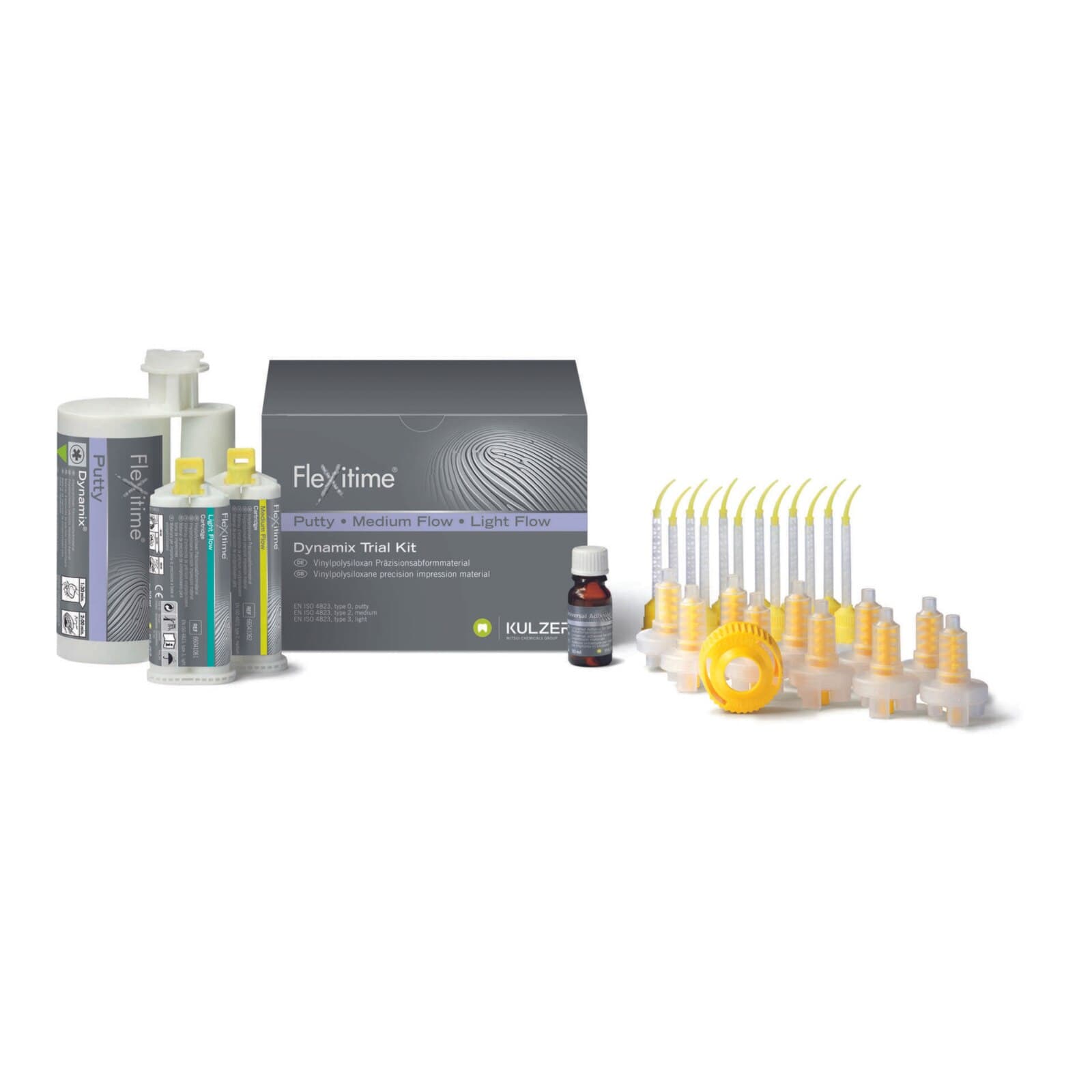 Flexitime Dynamix Putty Trial Kit, VPS Impression Material, 380 mL thumbnail 2