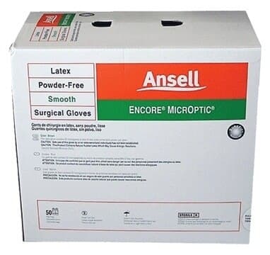 Encore PF Sterile Surgical Gloves, Powder-Free, Latex, Textured, Size 9, 50 Pairs/Box, 5785007 thumbnail 8