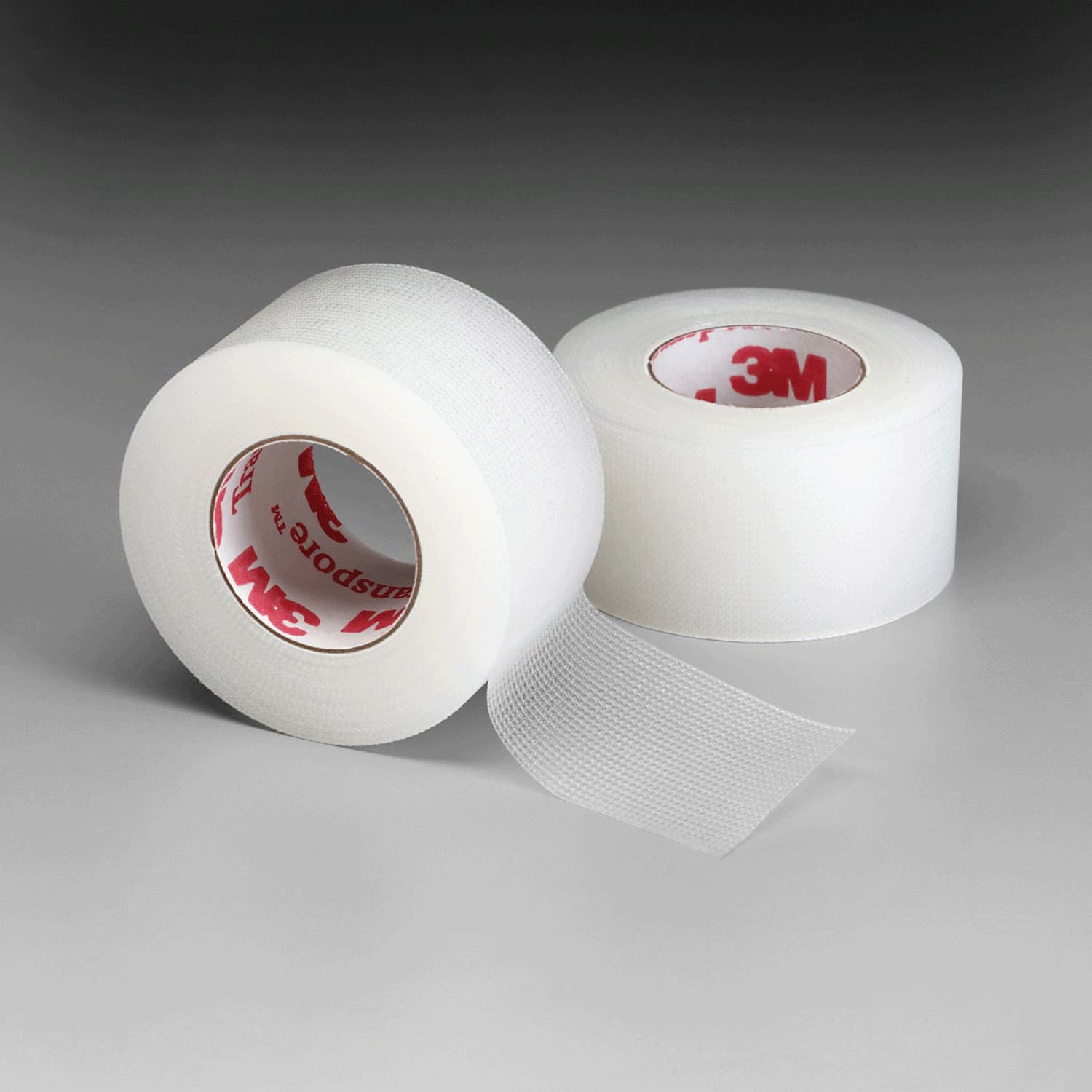 3M Transpore Hypoallergenic Surgical Tape, Non-Sterile, 1" x 10 yd, 12 Rolls/Box, 1527-1 thumbnail 3