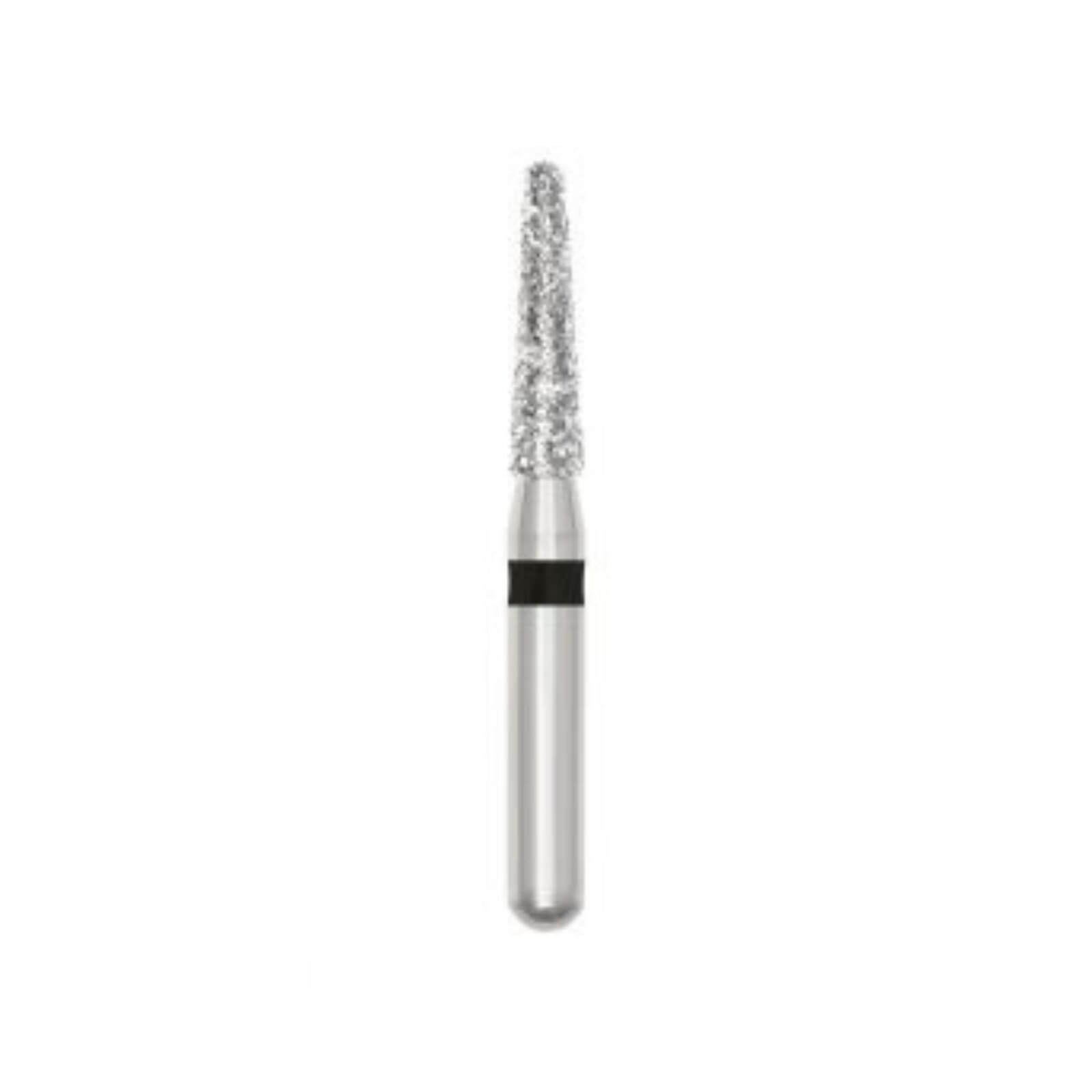 SS White Revelation Diamond Bur FG Super Coarse Round End Taper, Short Shank, 855-018SC-S, 5/Pk thumbnail 2