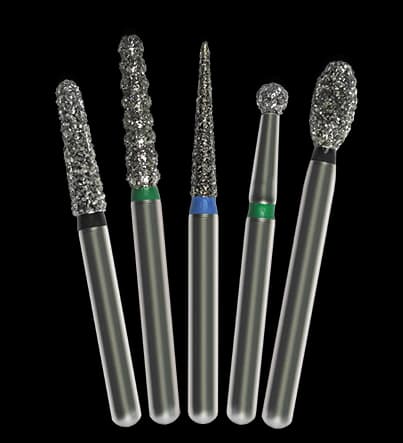 Midwest Once Sterile Surgical Carbide Bur, FGOS #8 Round, Friction Grip, 2.3 mm Diameter, 10/Pk - Midwest Once Oral Surgical Burs FGOS 8 10/Pk - Image 1