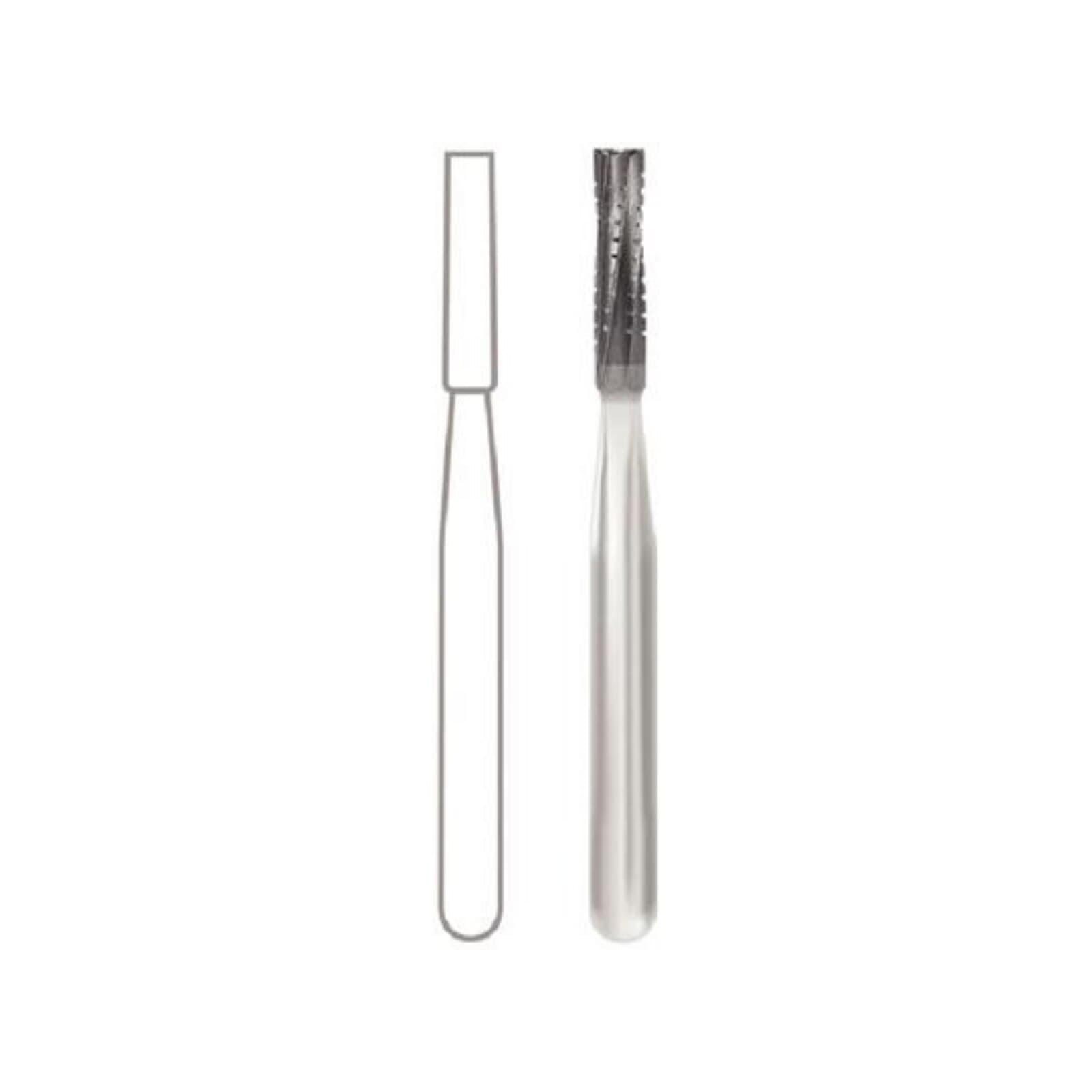 Midwest Operative Carbide Burs FG 558-L, Friction Grip, Short Shank, 100/Bag thumbnail 2