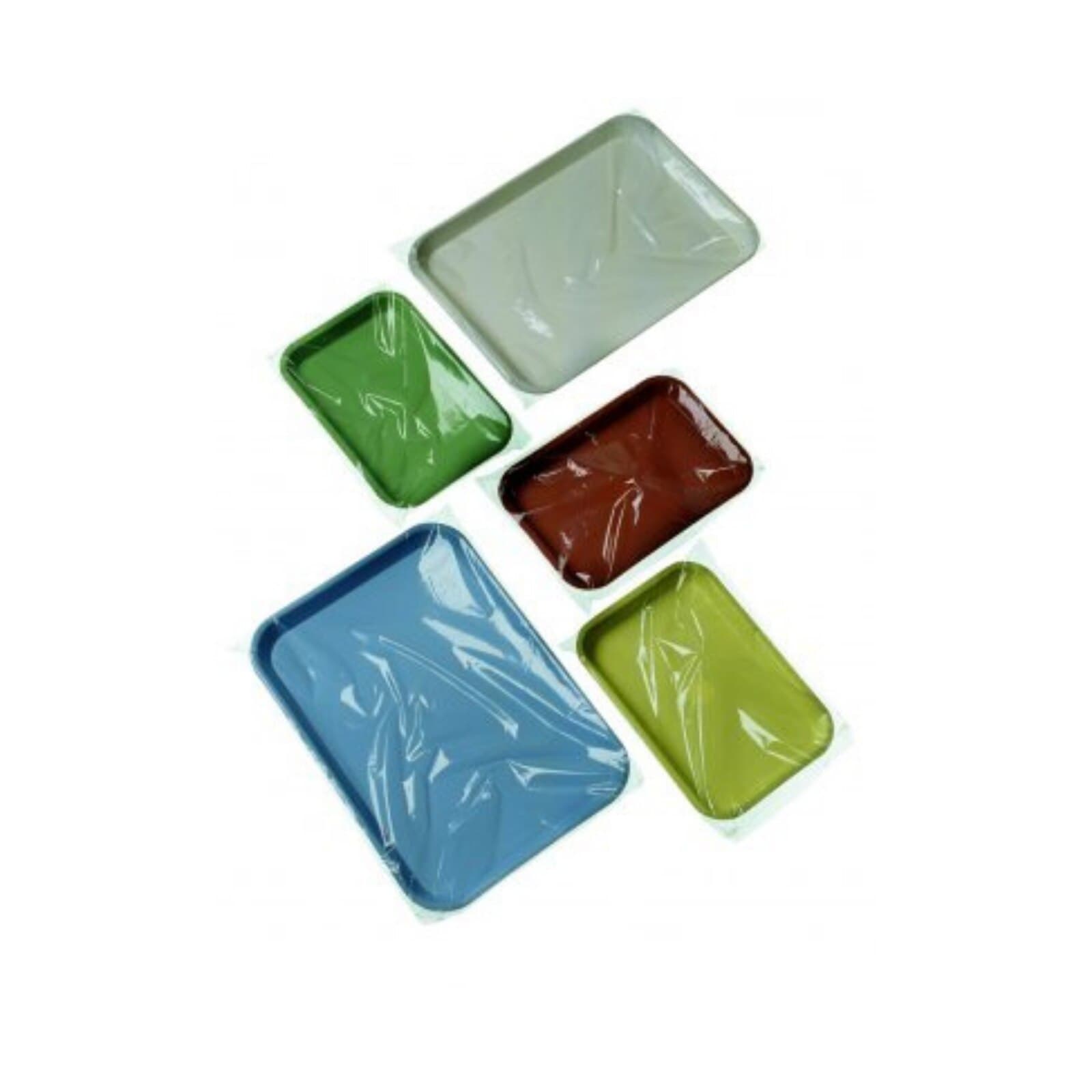 Pinnacle Allrap Tray Sleeve, 11 5/8" x 16", Clear Disposable Plastic Barrier, 500/Box, TS115-16 thumbnail 7