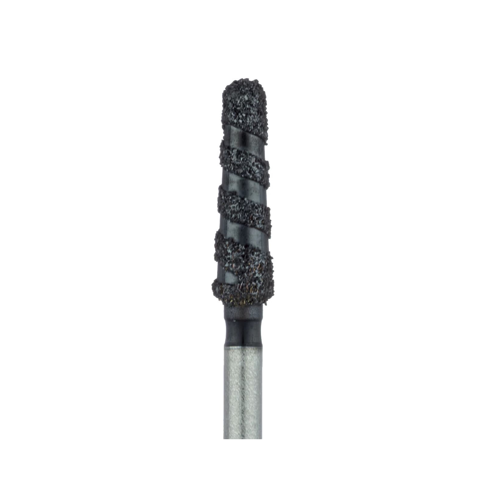 Meisinger Black Cobra Diamond Bur, FG, Super Coarse, Round End Taper, 2.1mm Head, 8.5mm Working Length, 5/Pk, B850-021 thumbnail 3