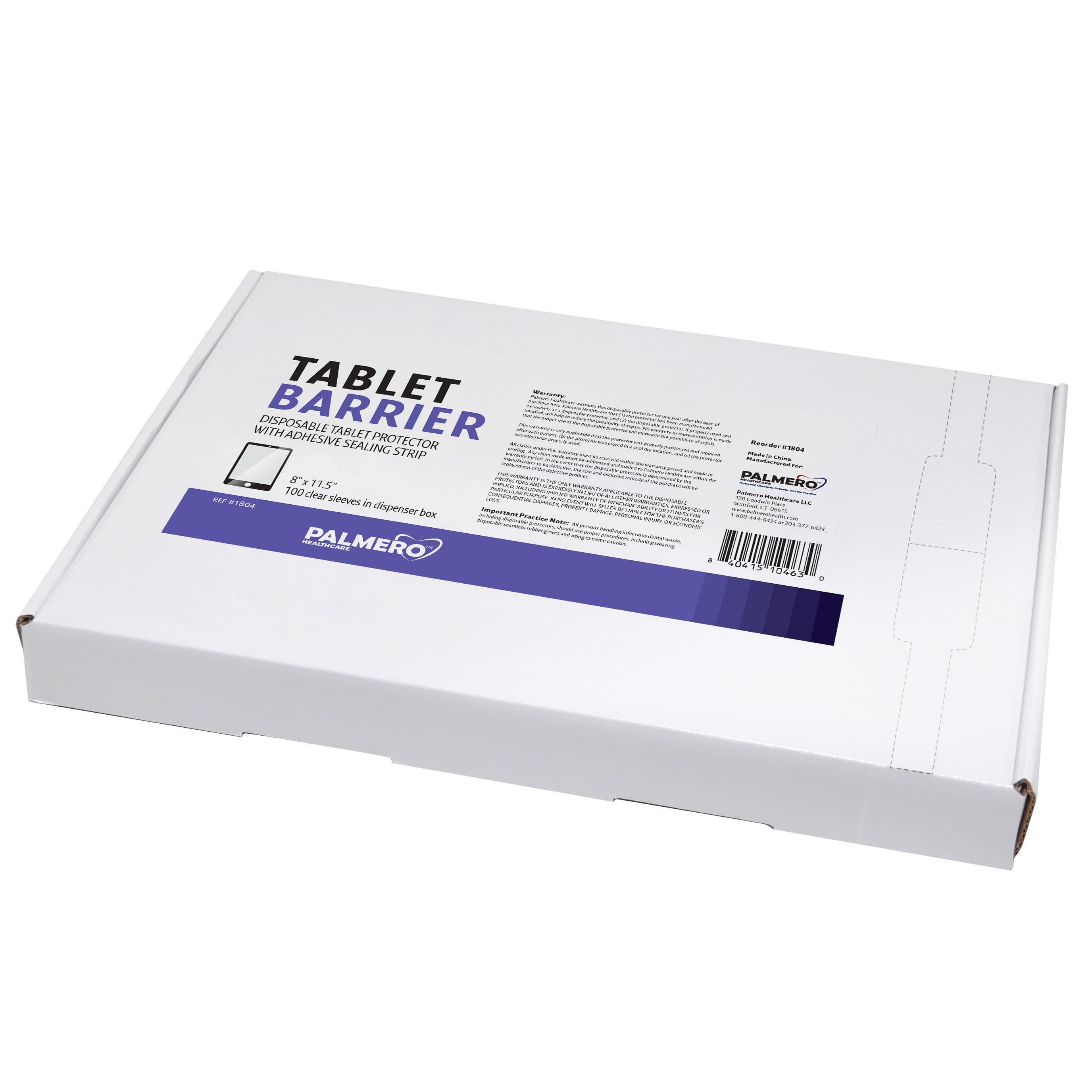 Palmero Tablet Barrier Sleeves, Disposable, Latex-Free, 100/Pk thumbnail 2