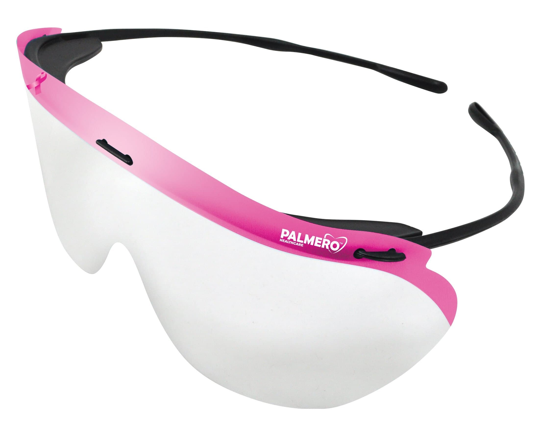 Dynamic Disposables Safety Eyewear, Pink Office Pack thumbnail 2