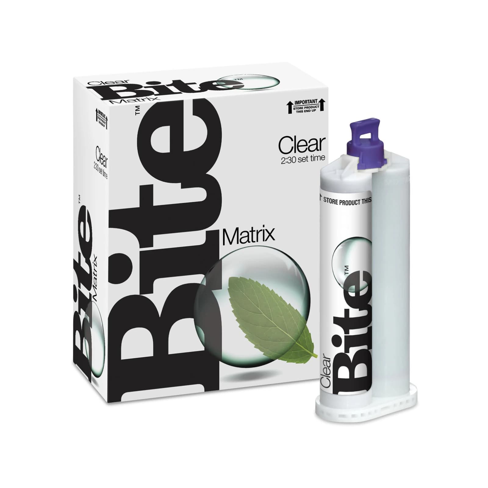 Clear Bite VPS Bite Registration Material, Flexible, Peppermint, 48 mL Cartridge Refill, 2/Pk, SPD1104 thumbnail 7