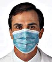 Sultan Com-Fit Earloop Fluid-Resistant Procedure Masks, Blue, 50/Box, ASTM Level 2, 20324 thumbnail 2