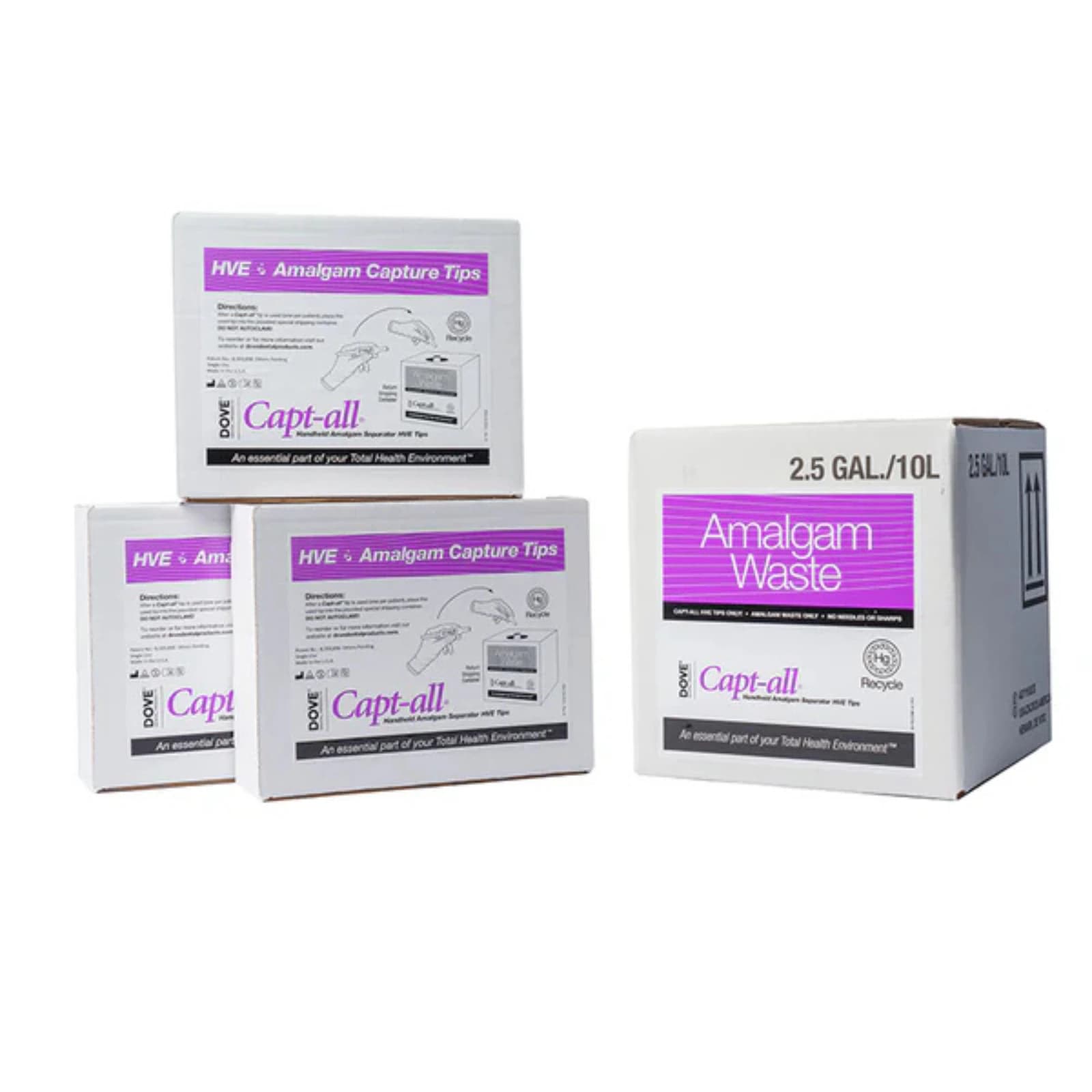 Capt-all Amalgam Capture Tips Clinic Pack (HVE Tip) - Capt-all Amalgam Capture Tips Clinic Pack - Image 1