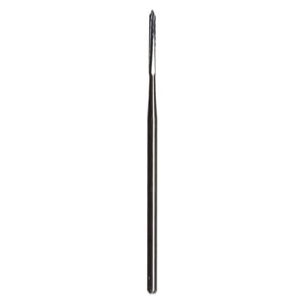 Midwest Operative Carbide Bur #1558, FG, Straight Fissure Dome End Crosscut, 1.2 mm Diameter, 3.7 mm Length, 10/Pk, 389260 thumbnail 3