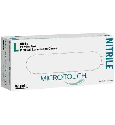 Micro-Touch Nitrile Exam Gloves, Powder-Free, Non-Sterile, Extra Small, Blue, Textured, 200/Box, 6034300 thumbnail 11