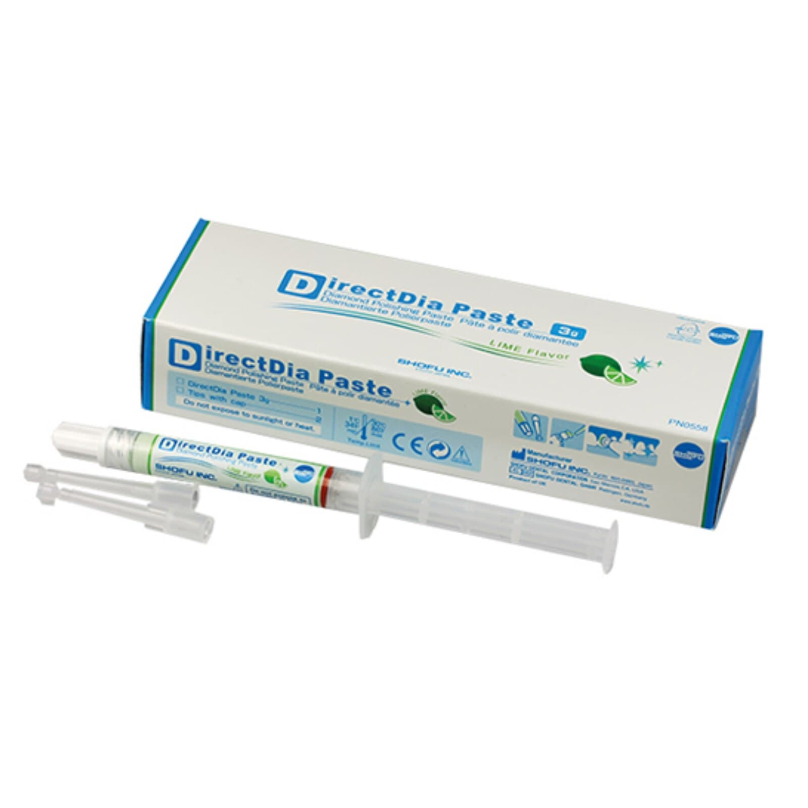 Shofu DirectDia Diamond Polishing Paste, 3 g Syringe with Application Tips, 1/Pk, 0558 thumbnail 6