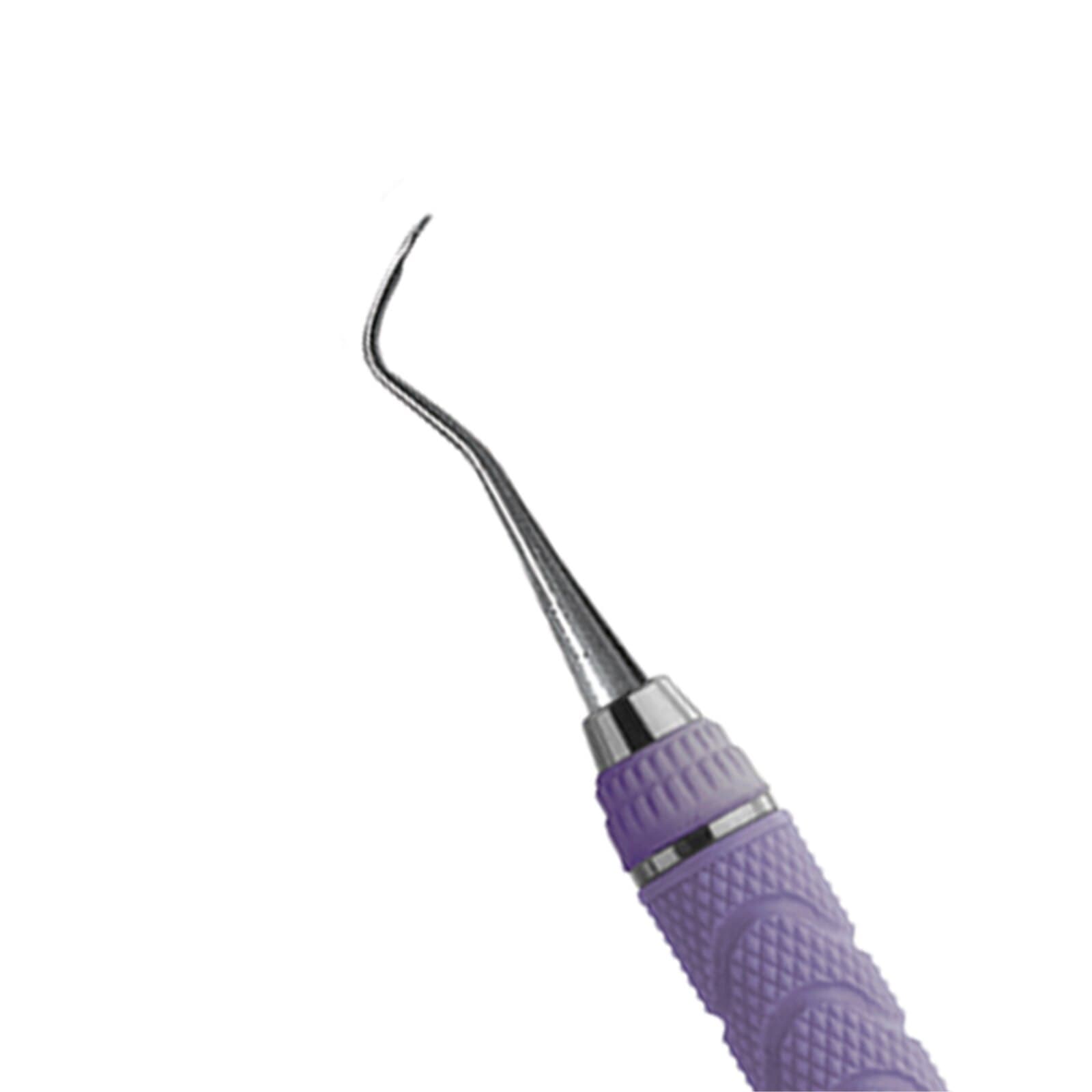 Hu-Friedy EverEdge 2.0 Nevi 1/H5 Anterior Sickle Scaler, Double End, Resin 8 Colors Handle (Purple), SNEV1/H5C8E2 thumbnail 2