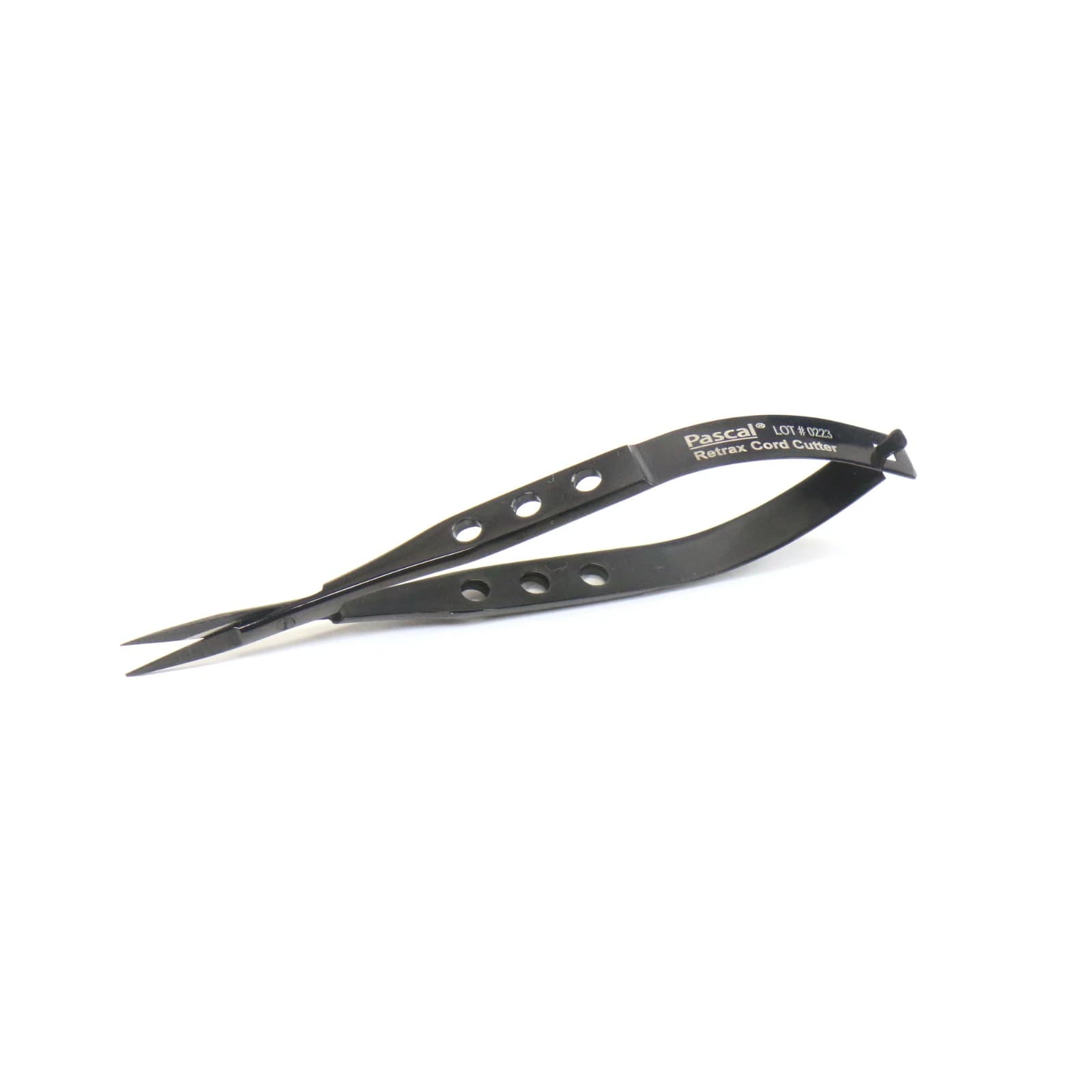 Retrax Retraction Cord Cutter, Multi-Use Scissors, Stainless Steel, Black TiN Coating, 1/Pk, 26-440 thumbnail 3