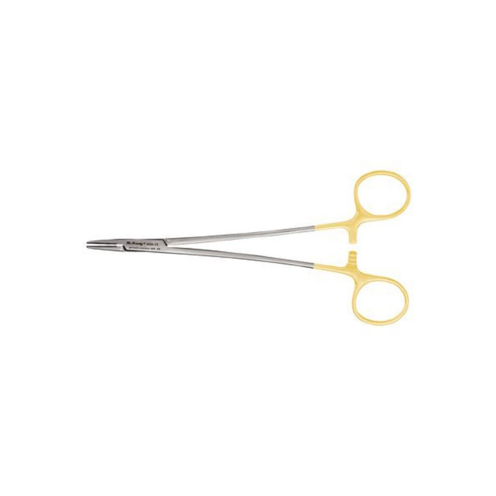 Hu-Friedy Mayo-Hegar Delicate Perma Sharp Needle Holder, 7" (18 cm), Gold Plated, Tungsten Carbide, NH5044 thumbnail 2