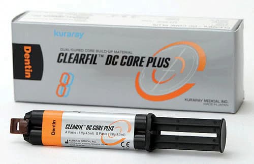 Clearfil DC Core Plus Automix Core Build-Up Material, Dual-Cure, Radiopaque, Dentin, 4.5 mL Syringe Kit, 2942KA thumbnail 10