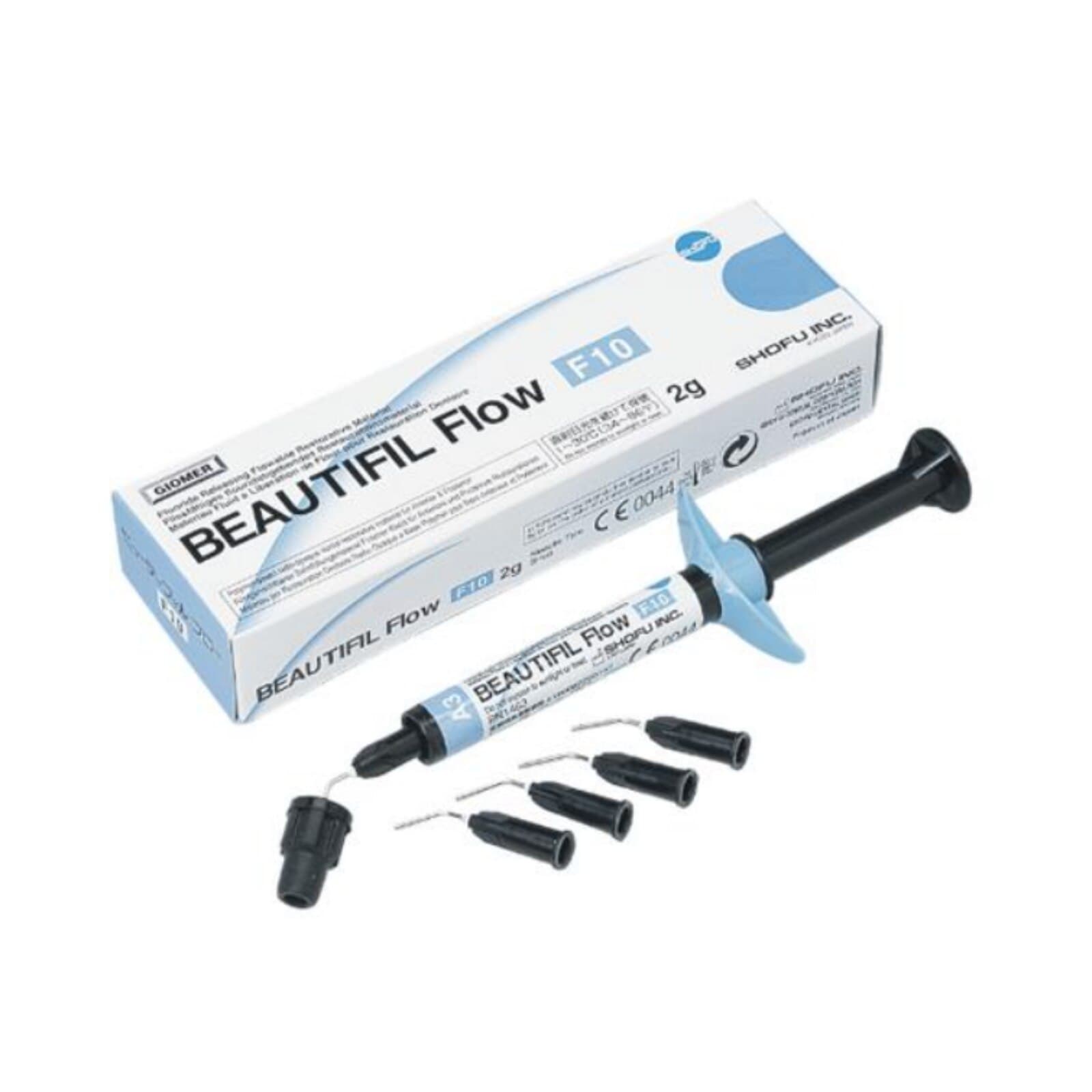 Beautifil Flow F10 High Flow Flowable Composite, Shade A3, 2g Syringe with 5 Needle Tips, #1463 thumbnail 3