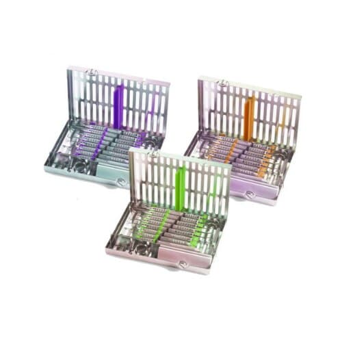 Hu-Friedy IMS Signature Series 8-Instrument Cassette, Small, White, with Accessory Area, IM5082 thumbnail 2