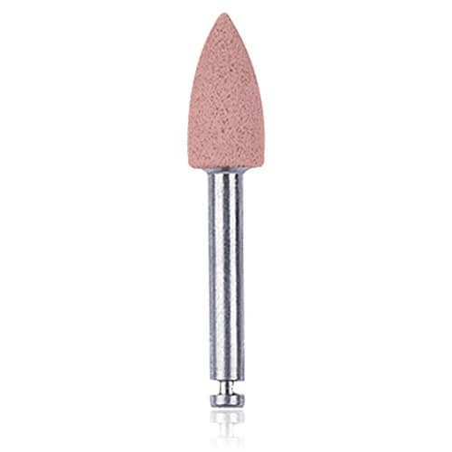 NTI Silicone Polisher, Pink, Flame Shape, RA Shank, #50, 5mm, 10/Pk, P0362 thumbnail 4