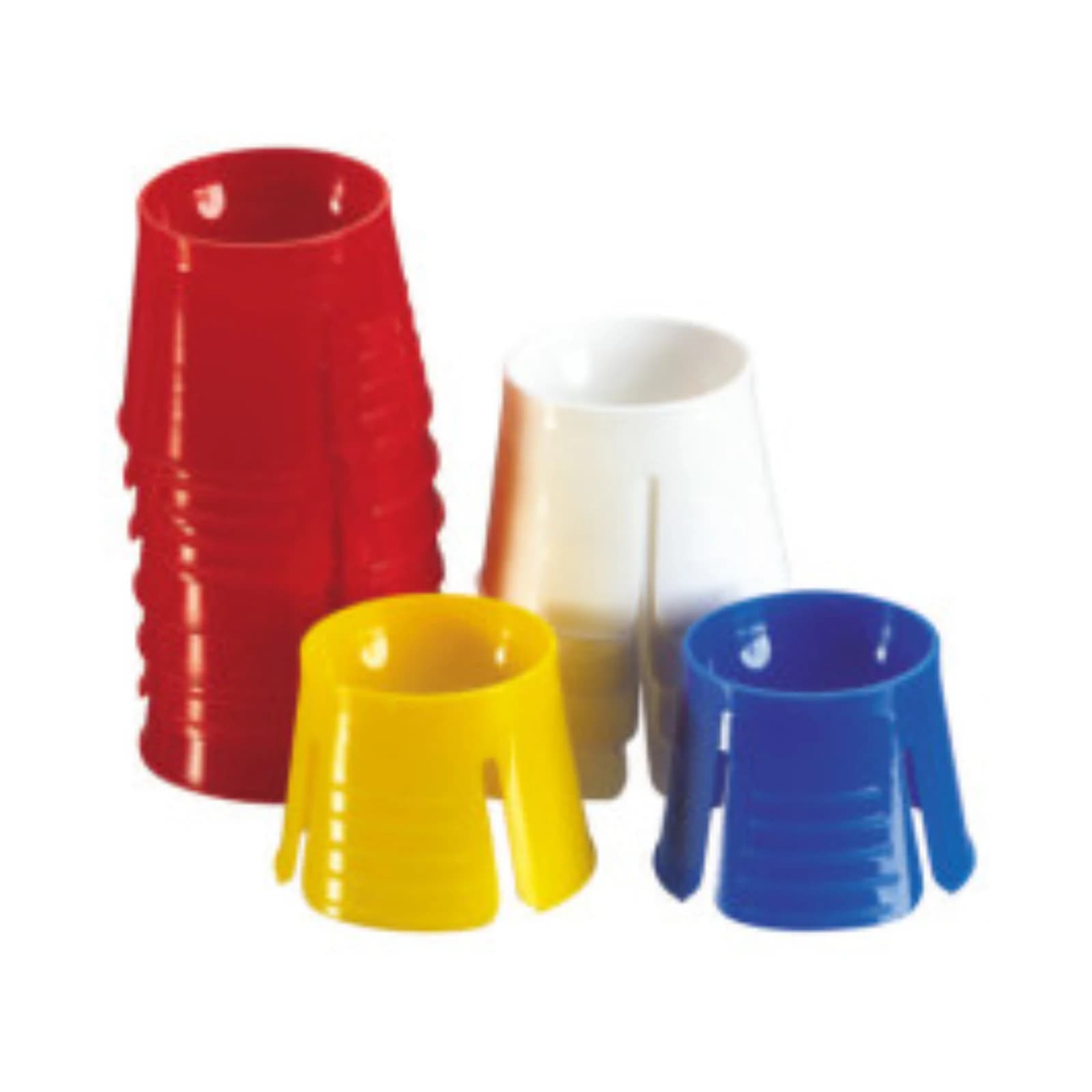 Plasdent DAPDISH Disposable Dental Dappen Dishes, Assorted Colors, 1000/Pack - DAPDISH Dental Dappen Dishes Disposable Asstd Colors 1000/Pk - Image 1