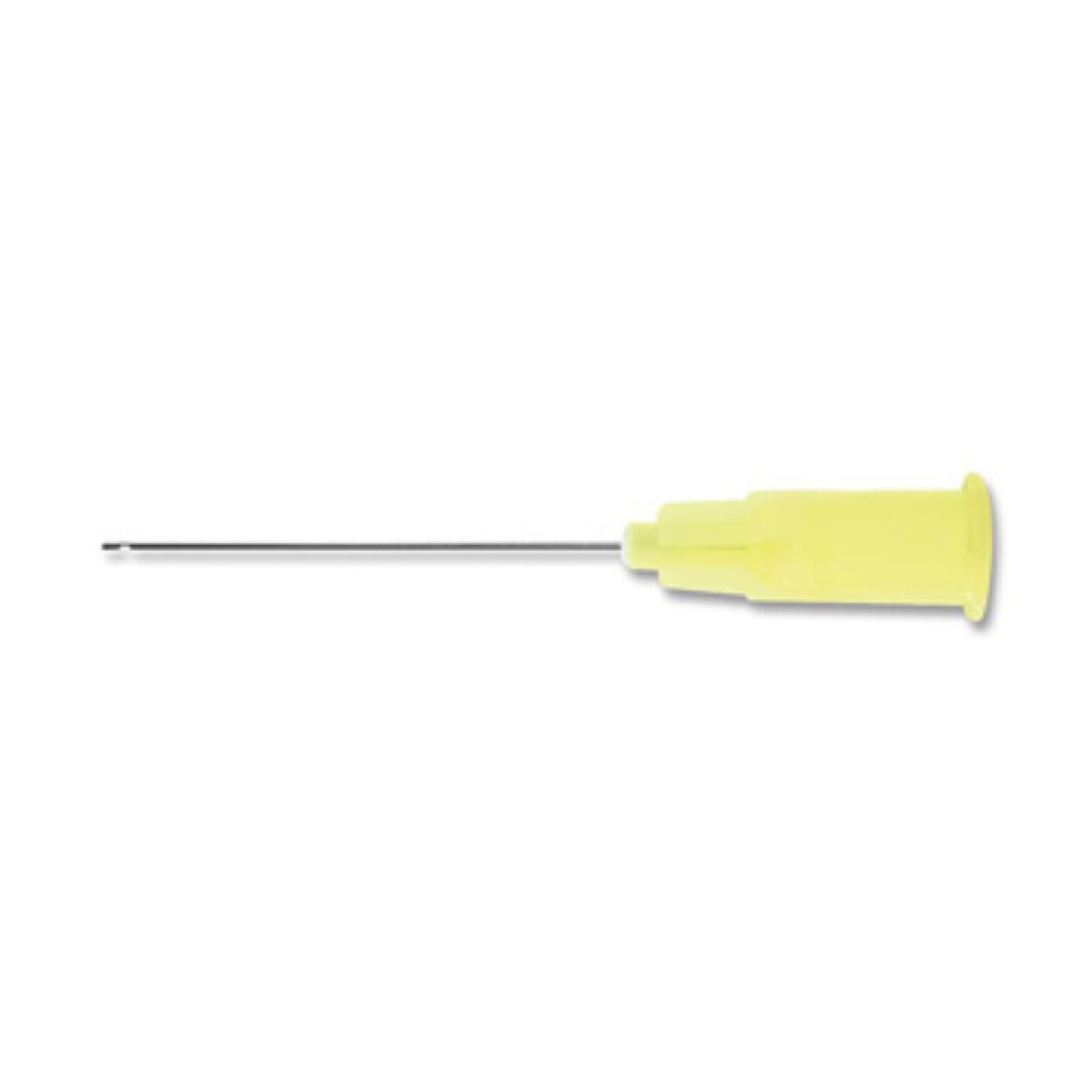Probevac Irrigation Needle Tips, Max-i-Probe-Style, Closed-End, 27 Ga, Yellow, 100/Box, INT-P27 thumbnail 6