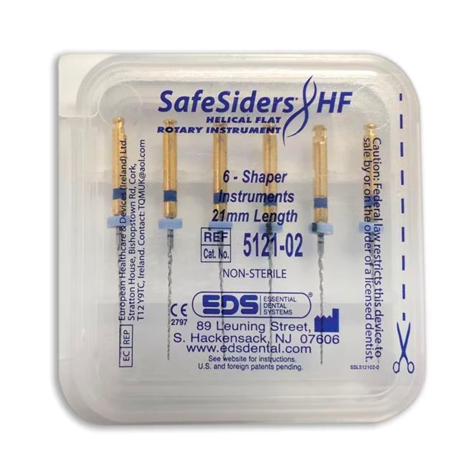 SafeSider HF Shaper 21mm Size 30 .02 Taper, 6/Pk (5121-02) thumbnail 3