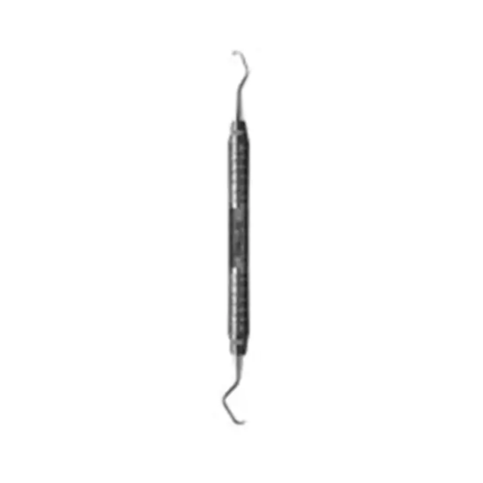 Hu-Friedy 9S/10S Sugarman Double-End Periodontal Surgical Curette, #6 Satin Steel Handle, 904333 thumbnail 2